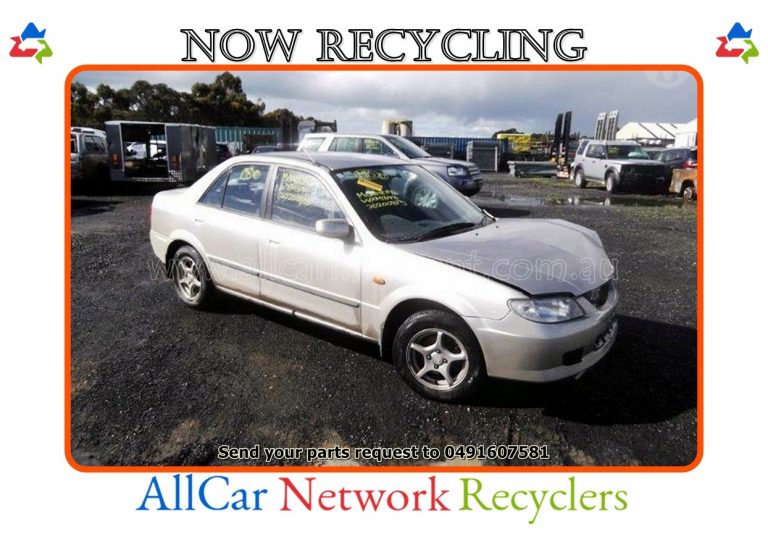 Now Wrecking Mazda 323 BJ II-J48 Protege Sedan Silver April 2003