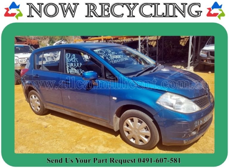 Now Wrecking Nissan Tiida C11 ST Hatchback Blue December 2008