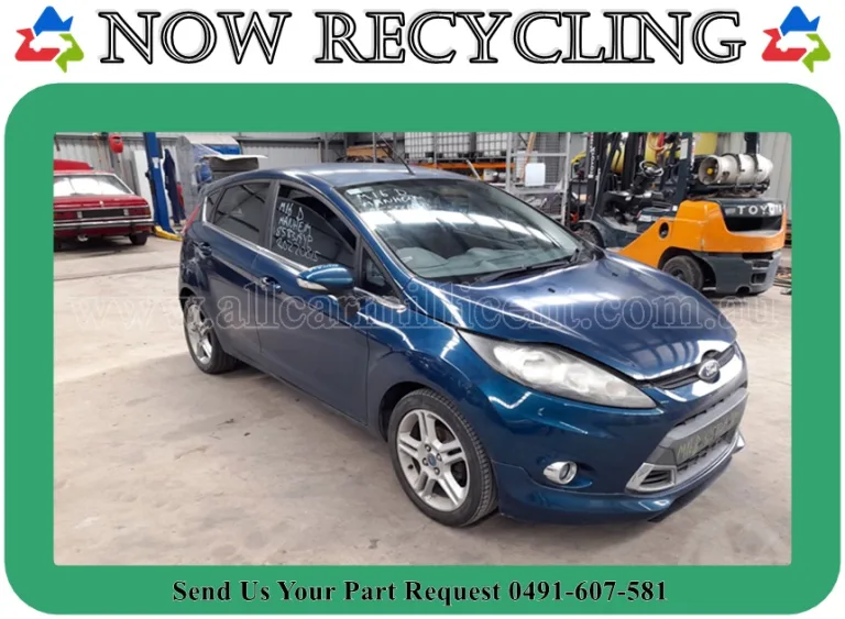 Now Wrecking Ford Fiesta WT Zetec Hatchback Blue January 2013
