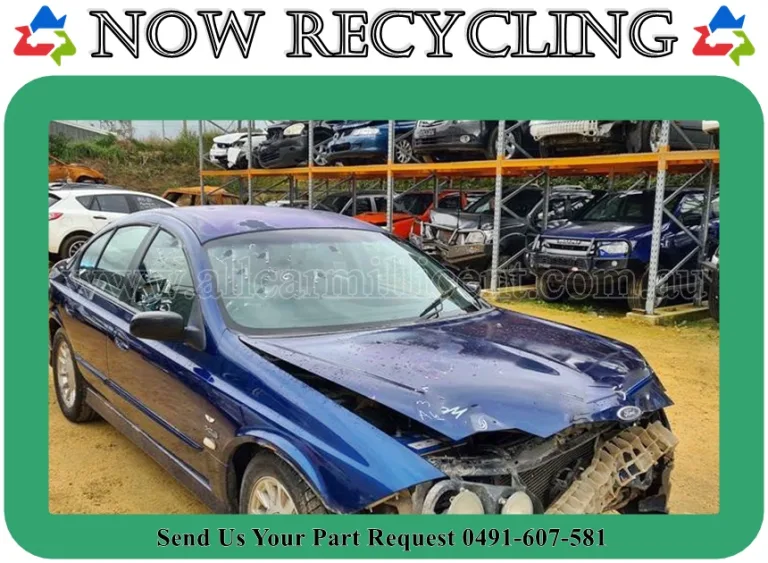 Now Wrecking Ford Falcon AU 2 XR6 Sedan Blue September 2000